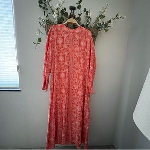 ZARA embroidered dress